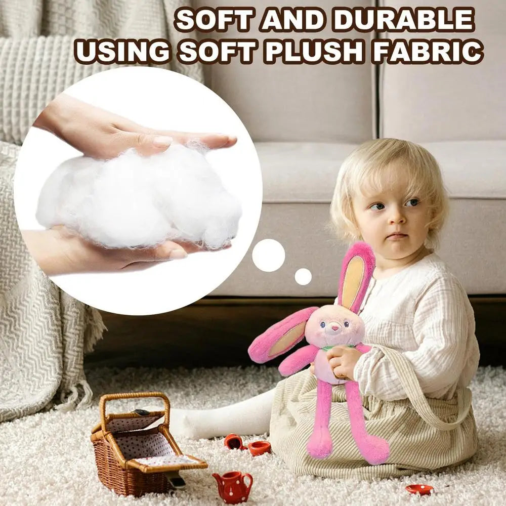 π° Pulling Ears Rabbit Plush Toy Keychain