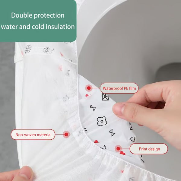 Pack of 4 Disposable Toilet Seat Covers