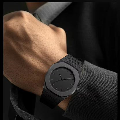 Black Owl Quartz Watch