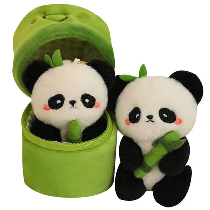Cute Key Chain Green Panda