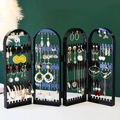 Earrings Display Rack Multi-layer & Foldable