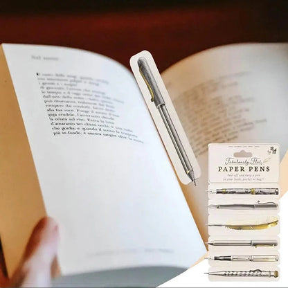6 in 1 Paper Pen & Bookmark