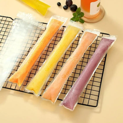 Disposable Ice Popsicle Mold Bags - Pack Of 20