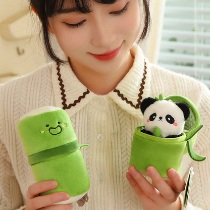 Cute Key Chain Green Panda