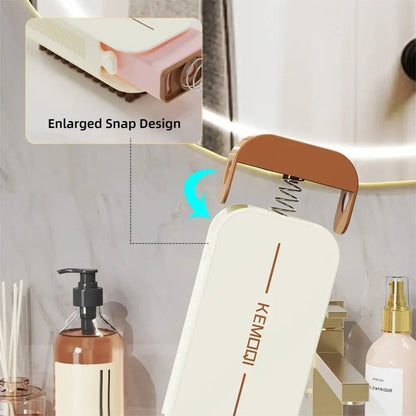 Non-slip Soap Roller with Rubbing Brush Soap Storage Box