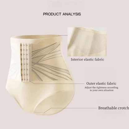 Seamless Buttoned Body Shaping Pants for Women