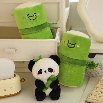 Cute Key Chain Green Panda