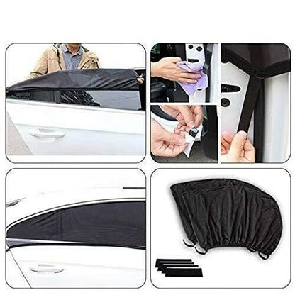 4 Pcs Universal Car Window Screens