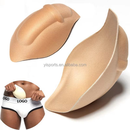 Men’s High Quality Sponge Pad Trunk Cups with Underwear