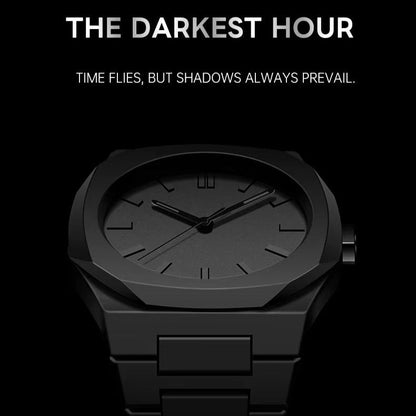 Black Owl Quartz Watch