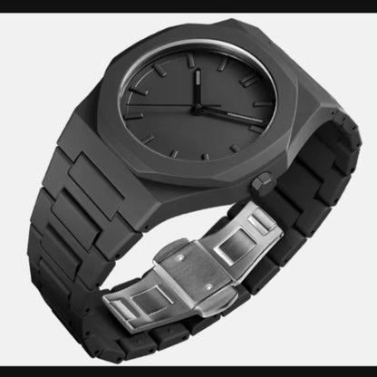 Black Owl Quartz Watch