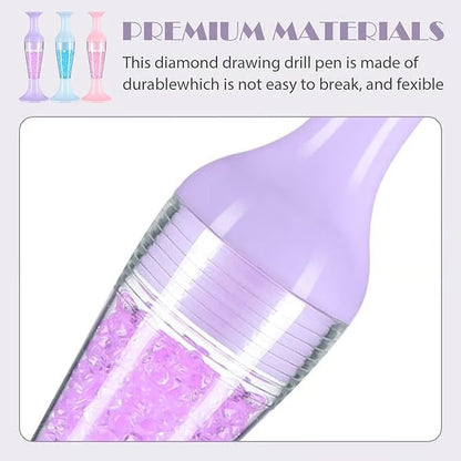 Complete Diamond Painting Tools with 30 Pcs Diamond bottles