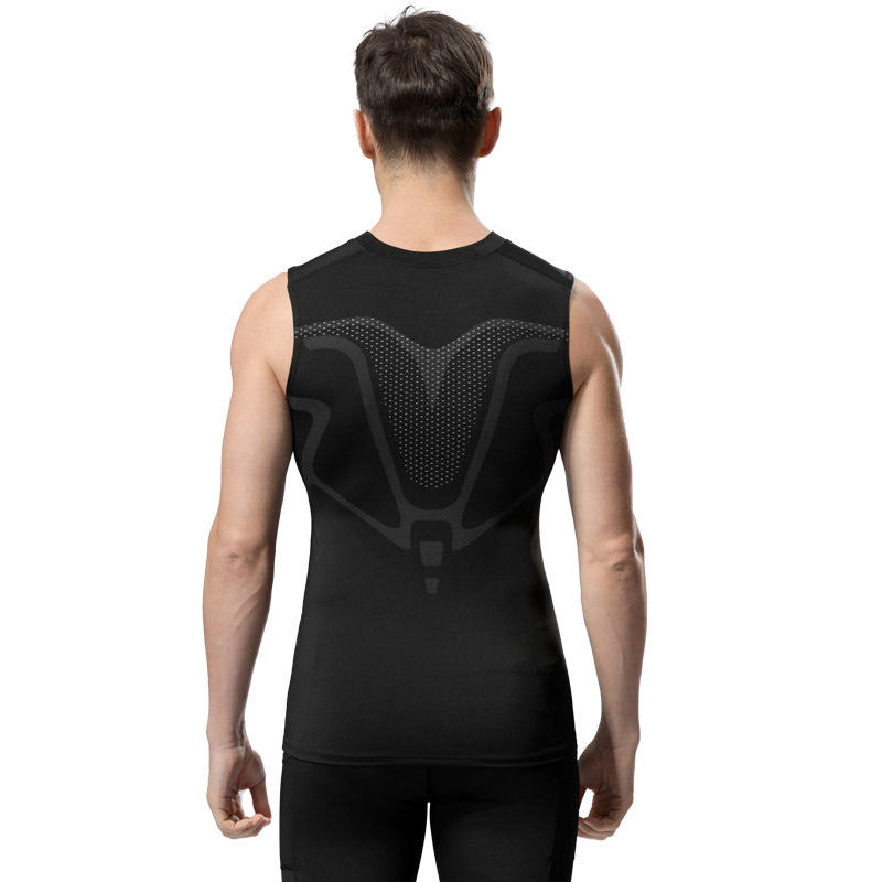 Summer Cool Men's Sleeveless Ice Silk Body Shaper