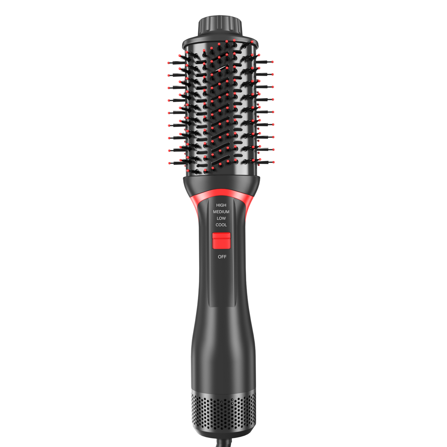 1200w Hot Air Blow Dryer Brush Electric Blow Dryer Rotating Hair Brush Roller Styler 3 in 1 Straightener Comb
