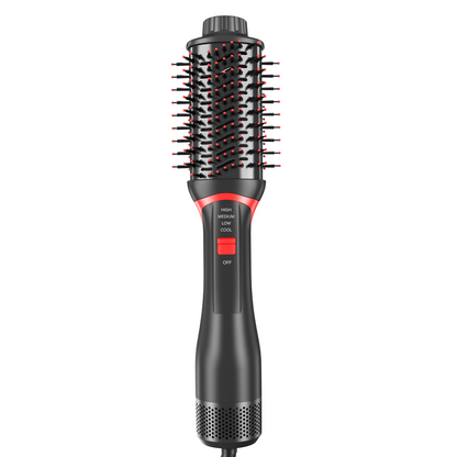 1200w Hot Air Blow Dryer Brush Electric Blow Dryer Rotating Hair Brush Roller Styler 3 in 1 Straightener Comb