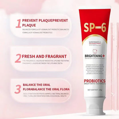 Probiotic-6 Toothpaste with Oral microbiota strength