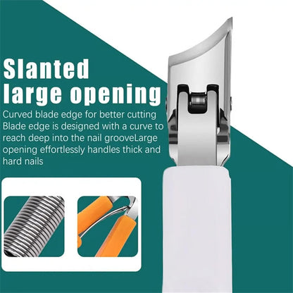 Anti-Splash Nail Beveled Edges Clippers