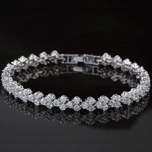 Simple Women's Roman Bracelet