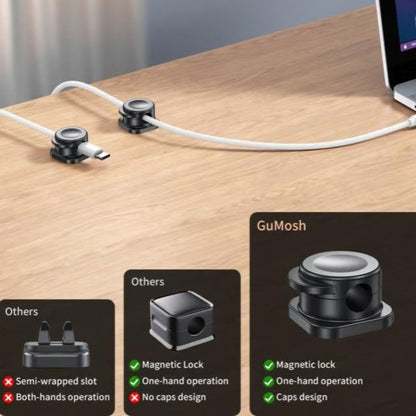 Magnetic Cable Clips Organizers