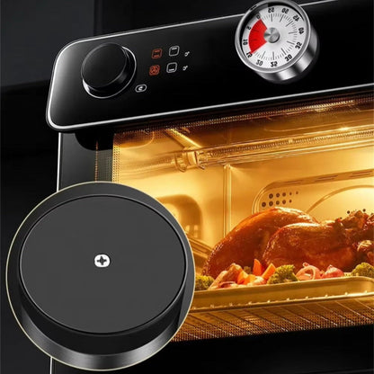 60 Minute Stainless Steel Visual Mechanical Kitchen Timer