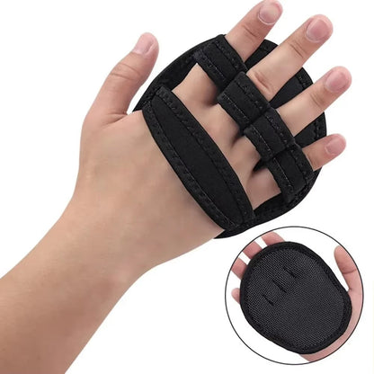 Breathable Horizontal Bar Booster Gloves Weightlifting Leather Palm Guard Fitness Gloves