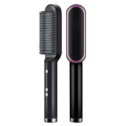 Electric 2-in-1 Professional Hair Straightener Comb Hair Brush